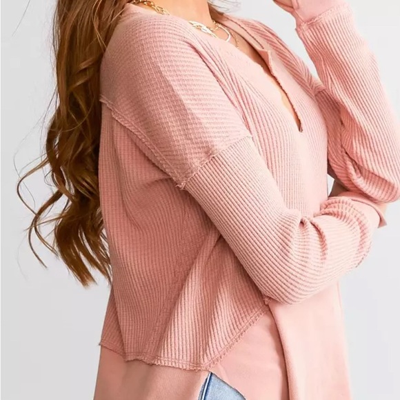 Free People thermal shirt - Picture 3 of 6